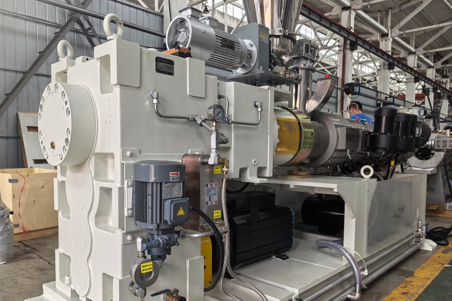 Transcyko CORC Counter Rotating Conical Twin Screw Rubber Extruder Gearboxes