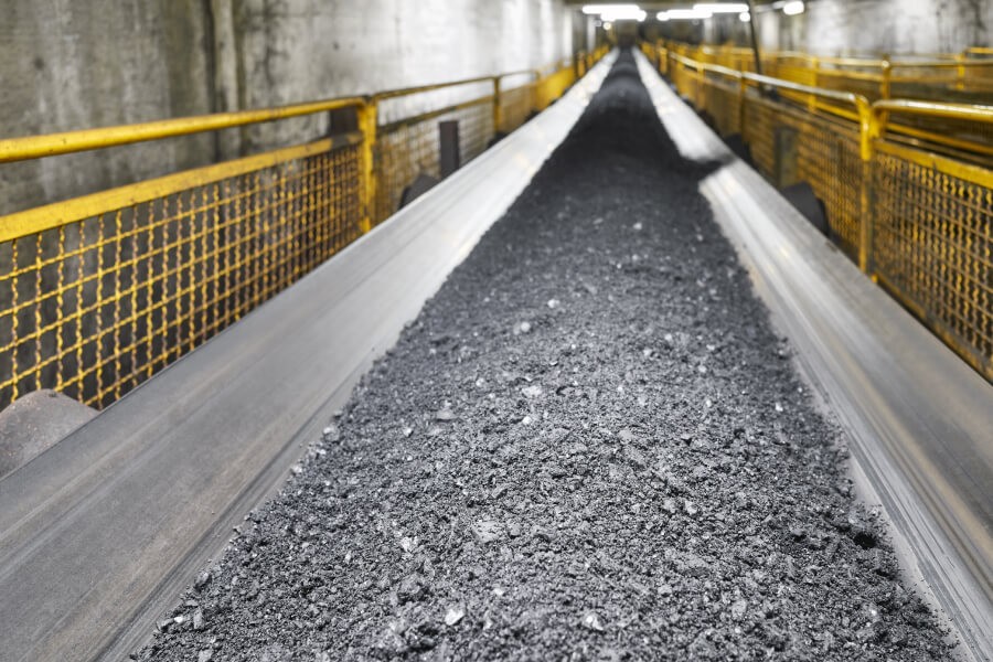 Transcyko cyclo speed reducers are used in coal burning power plant conveyors