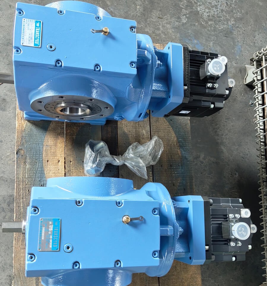 High precision semiconductor conveyor servo gearbox design